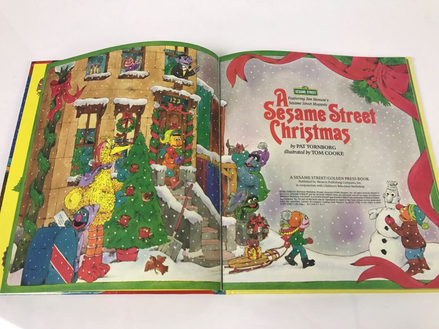 A Sesame Street Christmas Book 1982 Muppets [Photo 5]