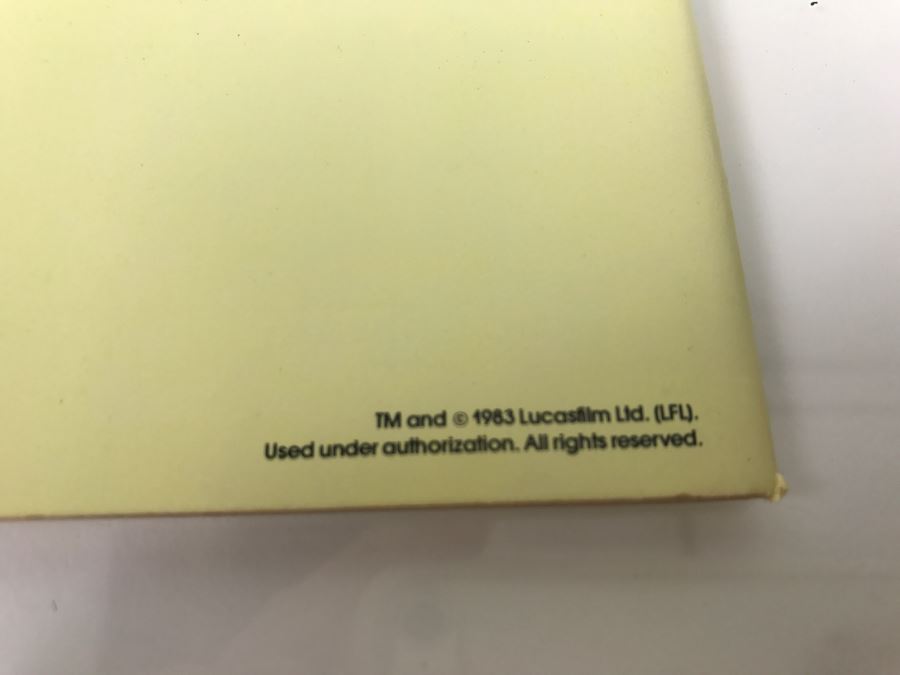 Star Wars Return Of The Jedi Reading And Writing Grades 2-3 Workbook 1983 New Old Stock [Photo 5]