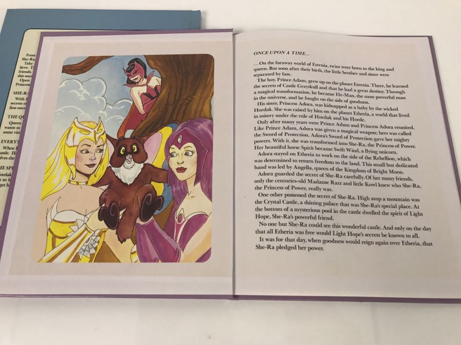 (3) Masters Of The Universe And Princess Of Power Books Mattel New Old Stock First Editions [Photo 12]