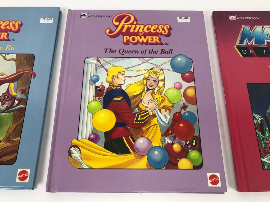 (3) Masters Of The Universe And Princess Of Power Books Mattel New Old Stock First Editions [Photo 4]