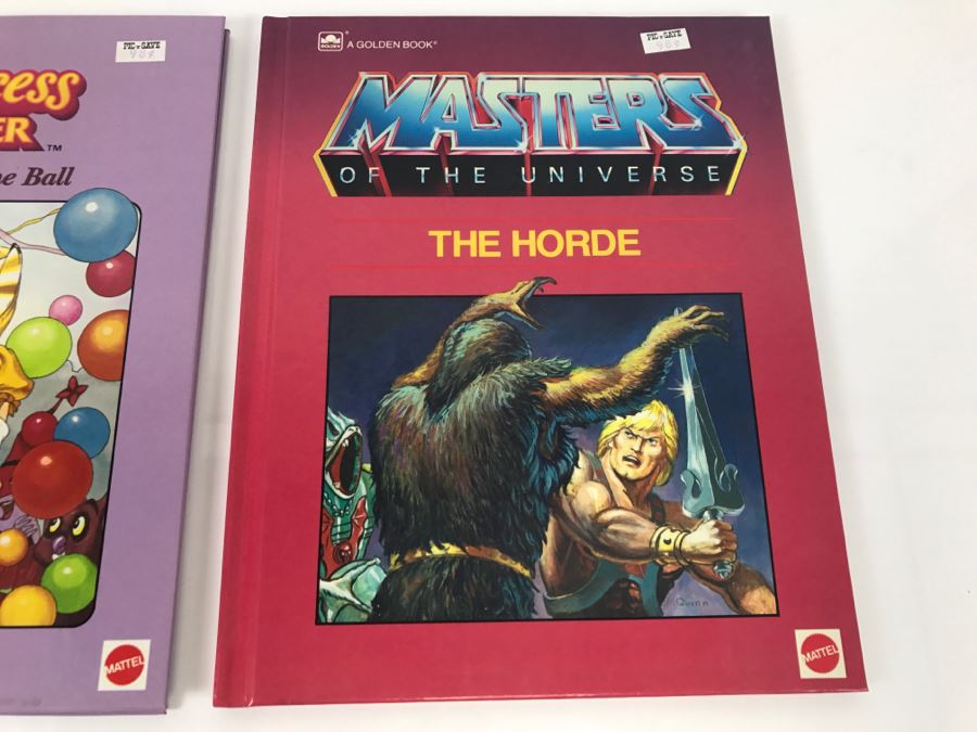 (3) Masters Of The Universe And Princess Of Power Books Mattel New Old Stock First Editions [Photo 2]