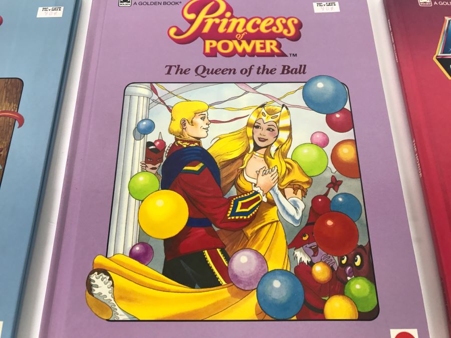 (3) Masters Of The Universe And Princess Of Power Books Mattel New Old Stock First Editions [Photo 5]
