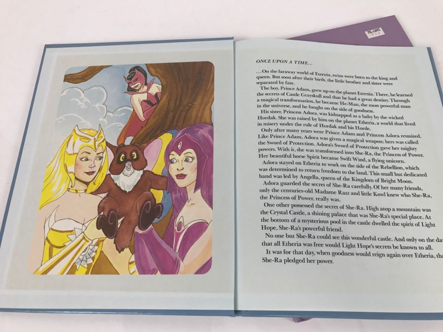 (3) Masters Of The Universe And Princess Of Power Books Mattel New Old Stock First Editions [Photo 15]