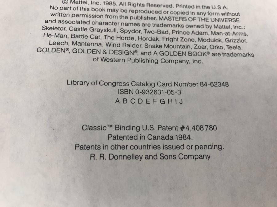 (3) Masters Of The Universe And Princess Of Power Books Mattel New Old Stock First Editions [Photo 11]