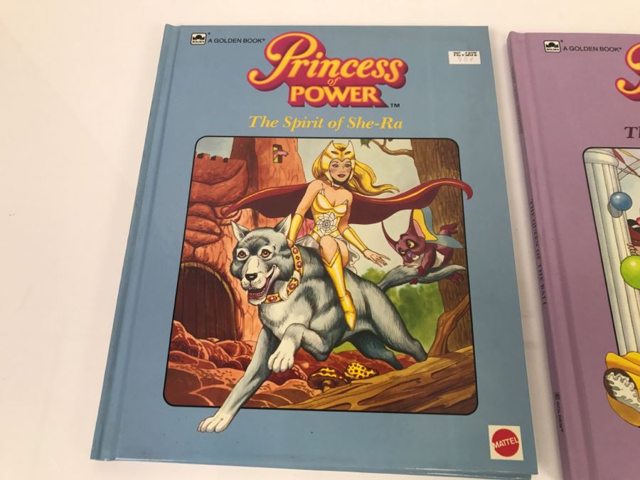(3) Masters Of The Universe And Princess Of Power Books Mattel New Old Stock First Editions [Photo 6]