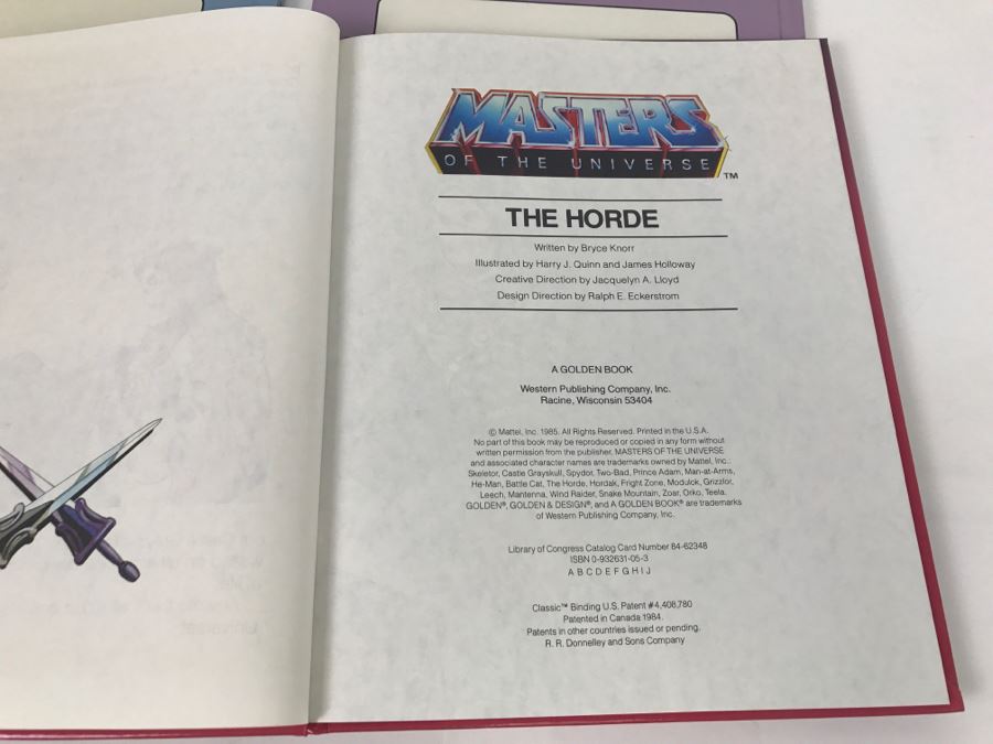 (3) Masters Of The Universe And Princess Of Power Books Mattel New Old Stock First Editions [Photo 10]