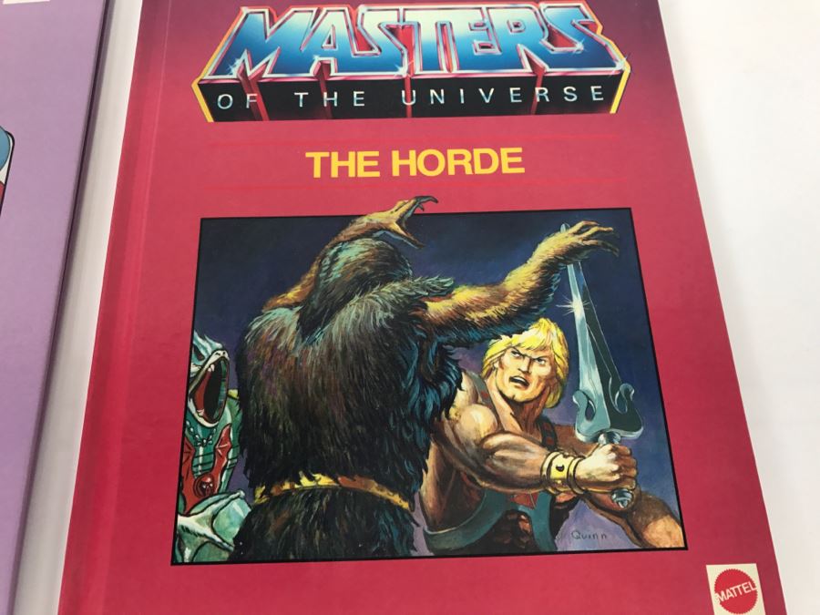 (3) Masters Of The Universe And Princess Of Power Books Mattel New Old Stock First Editions [Photo 3]