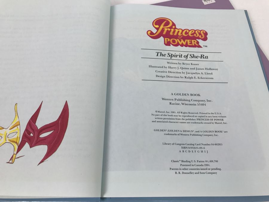 (3) Masters Of The Universe And Princess Of Power Books Mattel New Old Stock First Editions [Photo 16]