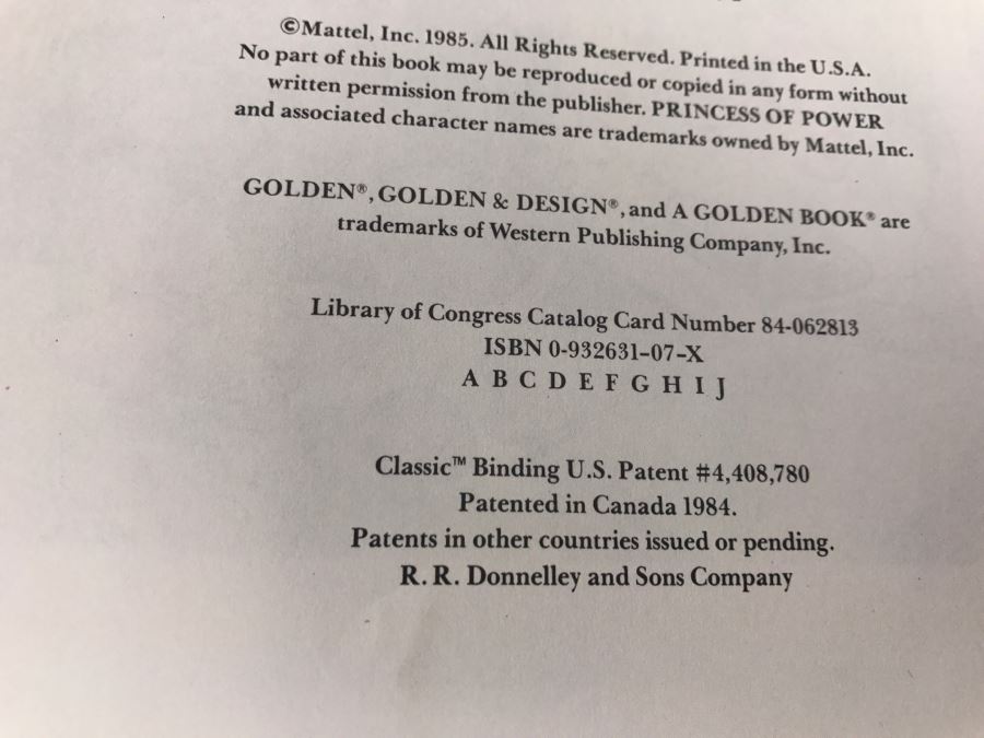 (3) Masters Of The Universe And Princess Of Power Books Mattel New Old Stock First Editions [Photo 14]