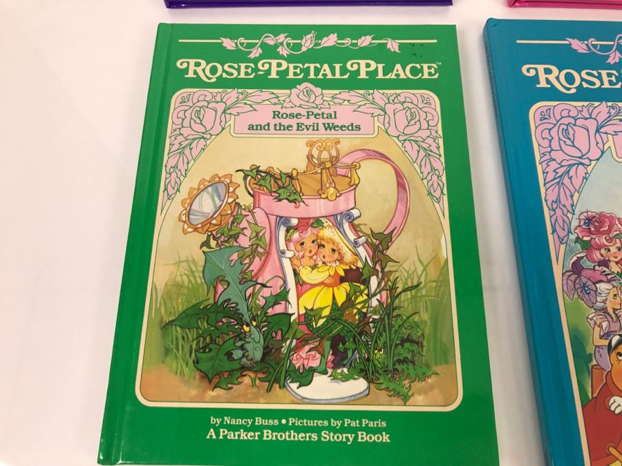 (4) Rose-Petal Place Books Parker Brothers Story Book 1984 New Old Stock [Photo 4]