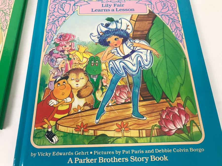 (4) Rose-Petal Place Books Parker Brothers Story Book 1984 New Old Stock [Photo 3]