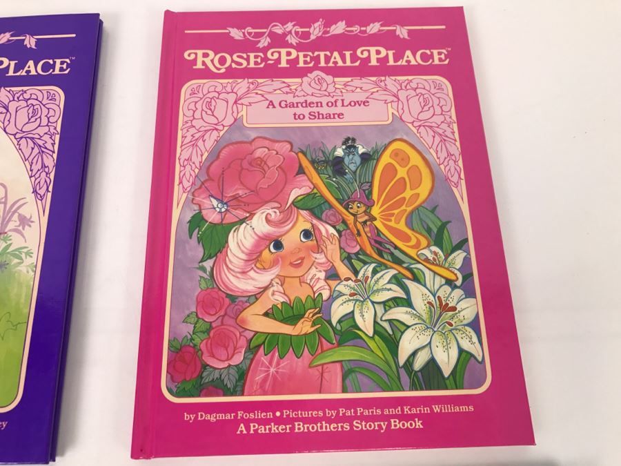 (4) Rose-Petal Place Books Parker Brothers Story Book 1984 New Old Stock [Photo 6]