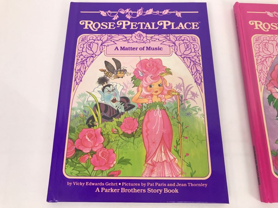 (4) Rose-Petal Place Books Parker Brothers Story Book 1984 New Old Stock [Photo 5]
