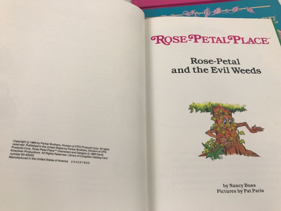 (4) Rose-Petal Place Books Parker Brothers Story Book 1984 New Old Stock [Photo 9]