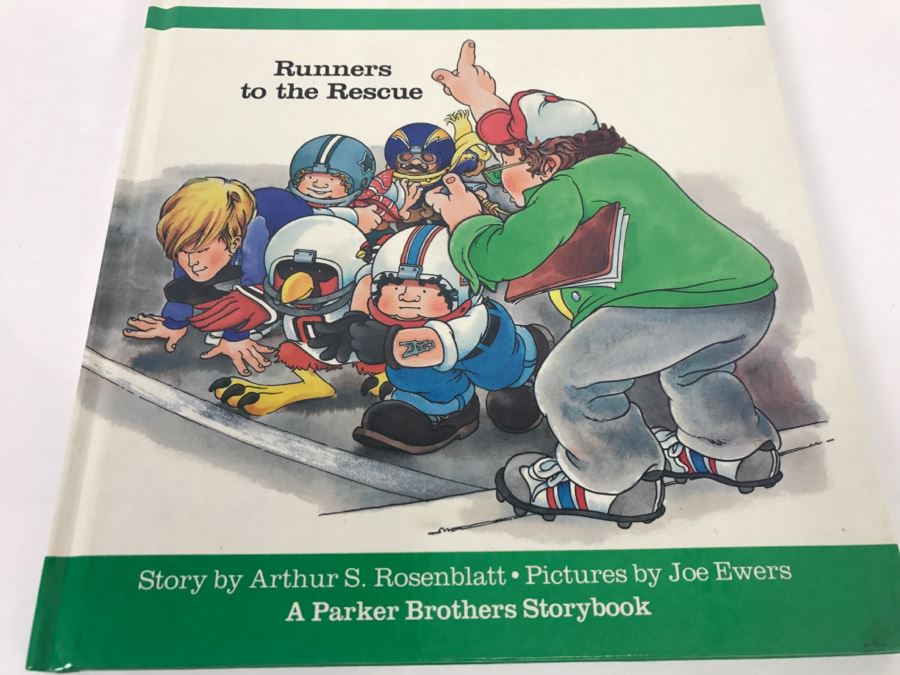NFL Huddles The Team Mascots Of The NFL Parker Brothers Storybook 1984 New Old Stock First Edition [Photo 3]