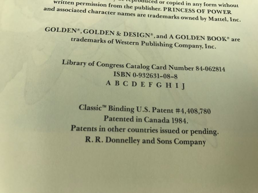 Pair Of Princess Of Power Books Mattel 1985 New Old Stock First Edition [Photo 10]