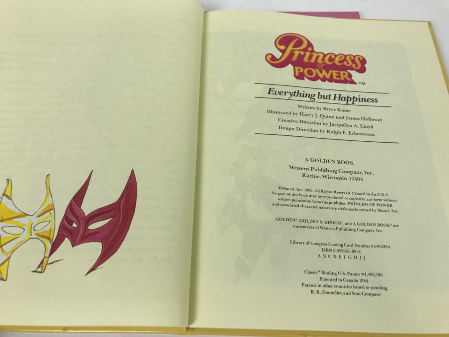 Pair Of Princess Of Power Books Mattel 1985 New Old Stock First Edition [Photo 9]