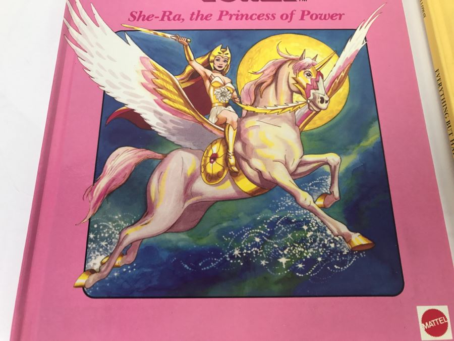 Pair Of Princess Of Power Books Mattel 1985 New Old Stock First Edition [Photo 3]