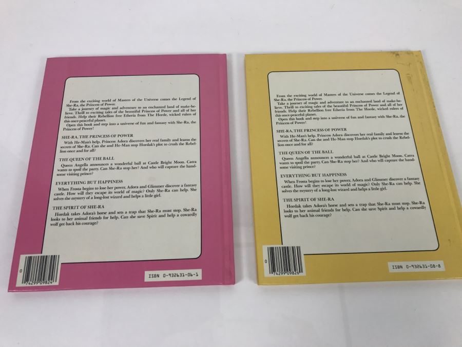 Pair Of Princess Of Power Books Mattel 1985 New Old Stock First Edition [Photo 6]