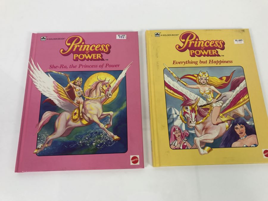 Pair Of Princess Of Power Books Mattel 1985 New Old Stock First Edition [Photo 1]
