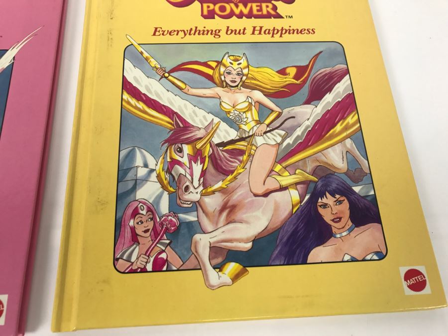 Pair Of Princess Of Power Books Mattel 1985 New Old Stock First Edition [Photo 5]