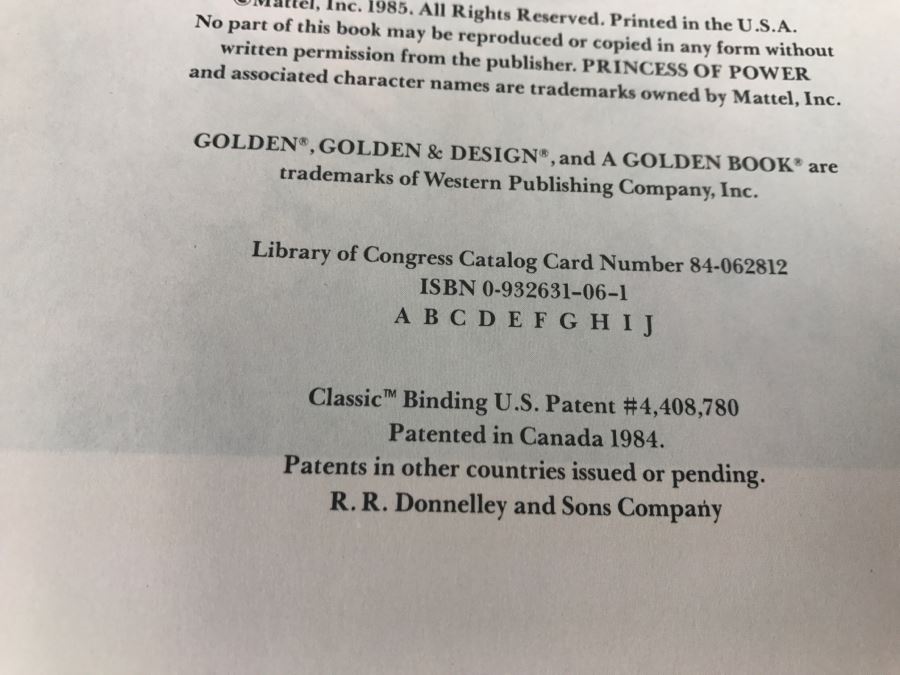 Pair Of Princess Of Power Books Mattel 1985 New Old Stock First Edition [Photo 8]