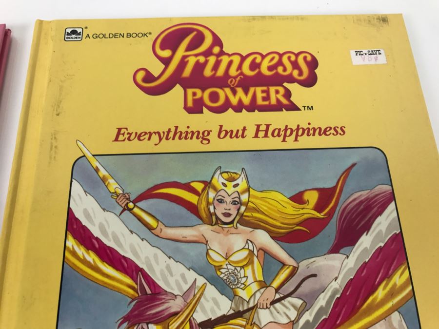 Pair Of Princess Of Power Books Mattel 1985 New Old Stock First Edition [Photo 4]