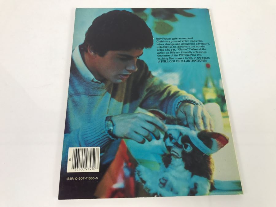 GREMLINS Illustrated Graphic Novel Comic Book 1984 New Old Stock [Photo 4]