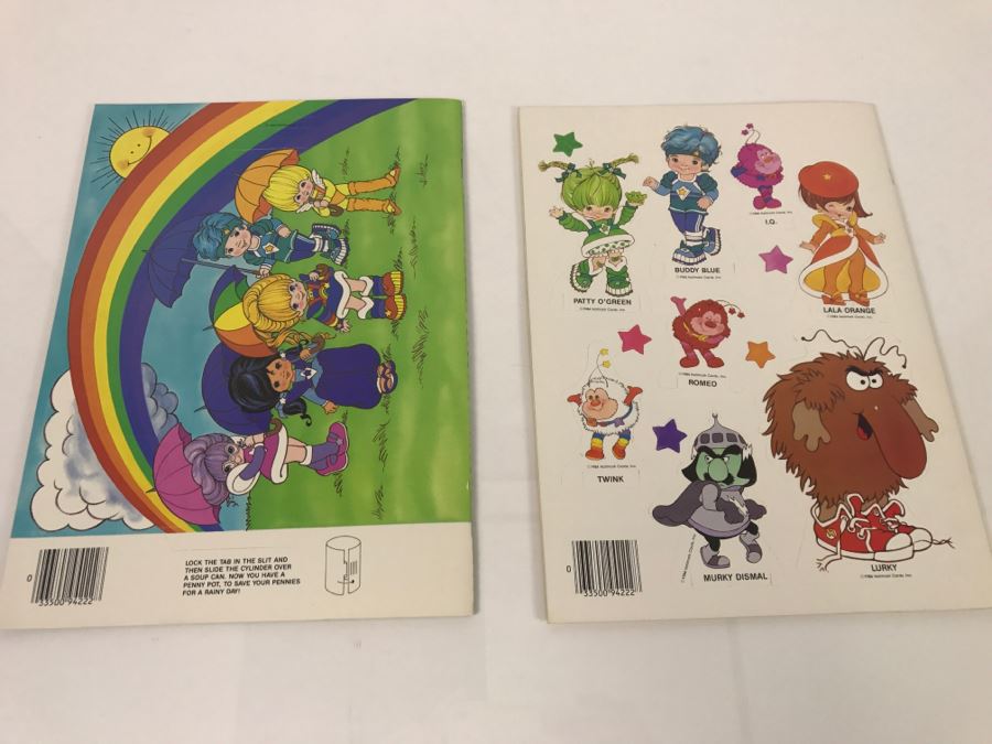 Pair Of Rainbow Brite Press-Out Books 1985 New Old Stock [Photo 10]