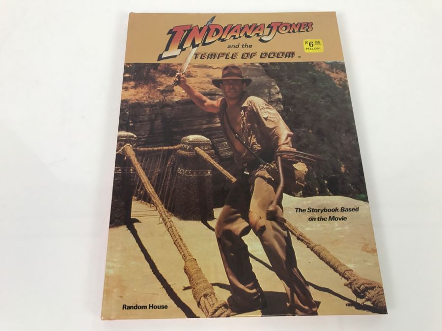 Indiana Jones And The Temple Of Doom Storybook Graphic Novel 1984 New Old Stock [Photo 1]