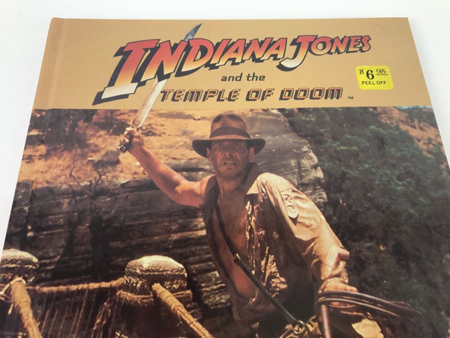 Indiana Jones And The Temple Of Doom Storybook Graphic Novel 1984 New Old Stock [Photo 2]