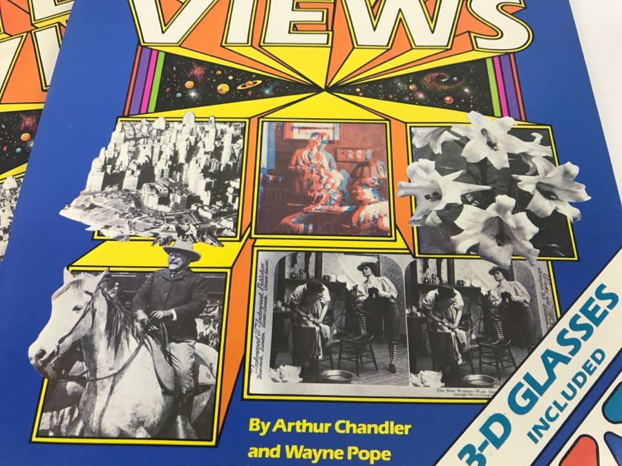 (3) Stereo Views Books With 3-D Glasses 1978 New Old Stock [Photo 4]