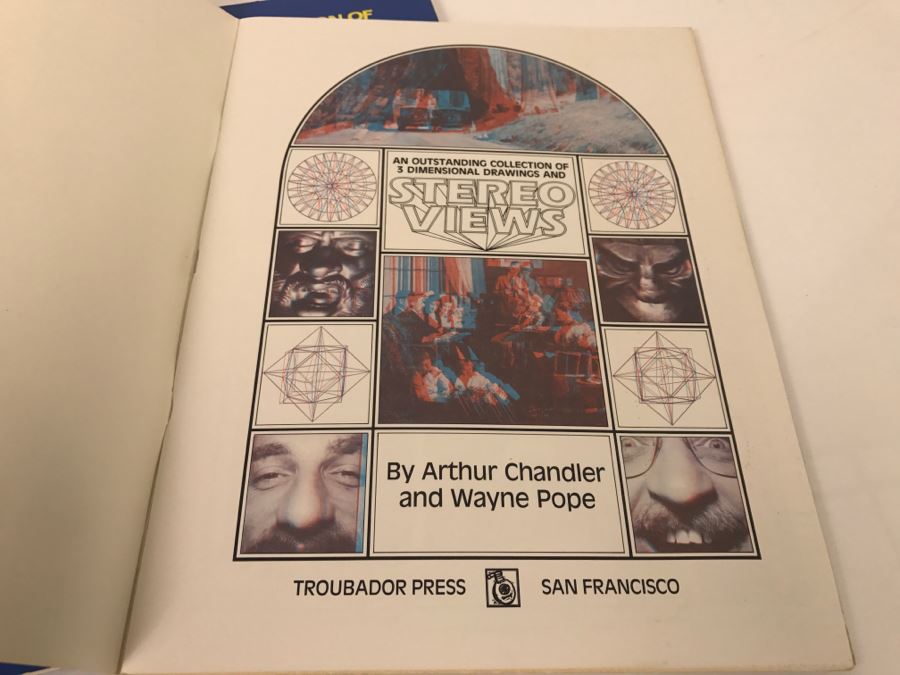 (3) Stereo Views Books With 3-D Glasses 1978 New Old Stock [Photo 9]