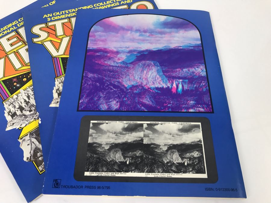 (3) Stereo Views Books With 3-D Glasses 1978 New Old Stock [Photo 5]