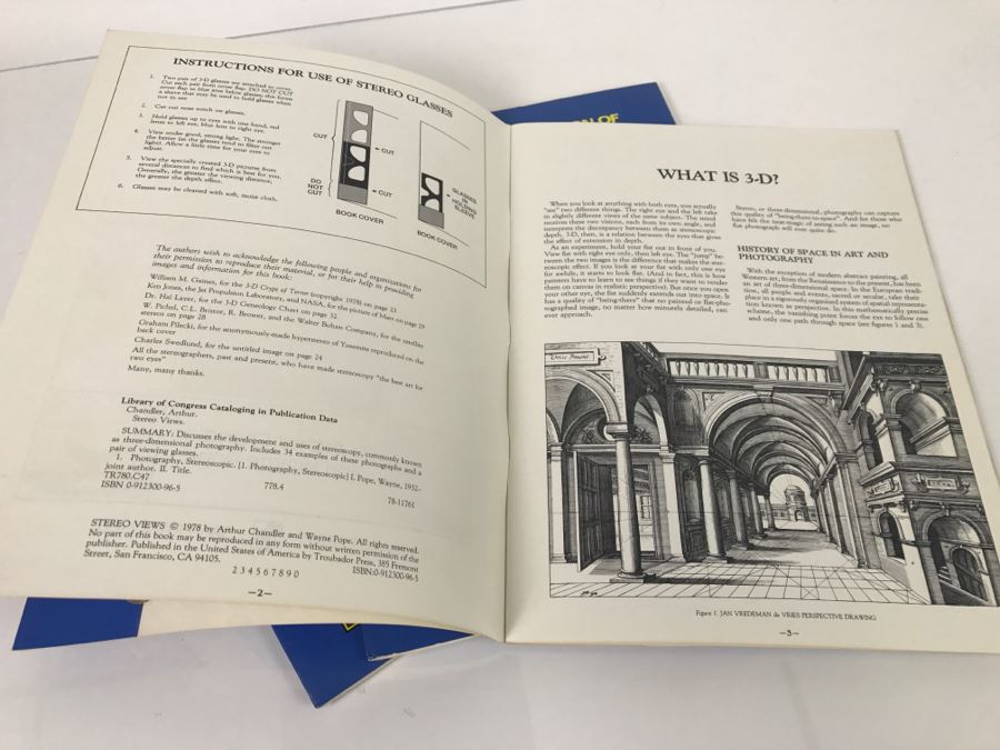 (3) Stereo Views Books With 3-D Glasses 1978 New Old Stock [Photo 12]