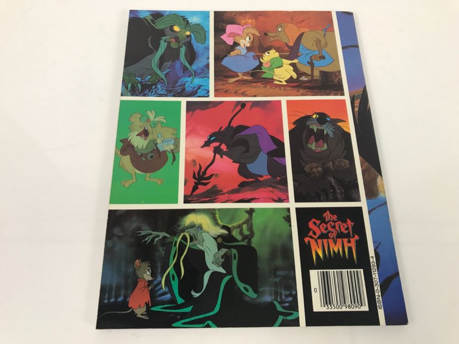 The Secret Of NIMH Picture Story Book Comic Book 1982 New Old Stock [Photo 4]