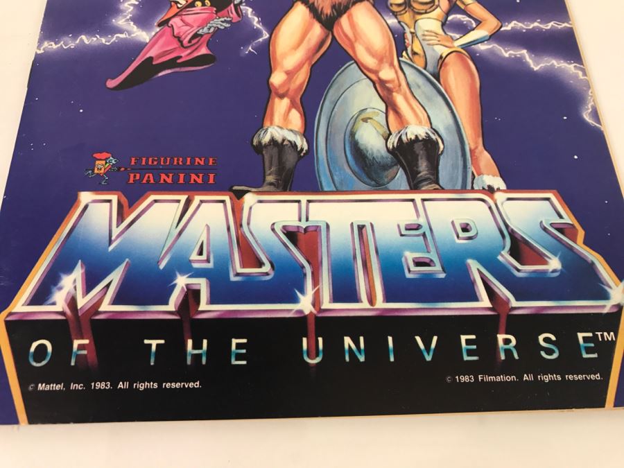 Masters Of The Universe Comic Book 1983 Mattel New Old Stock Figurine Panini [Photo 3]