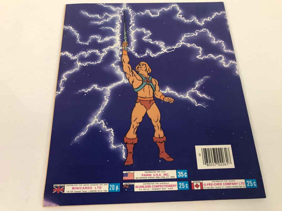 Masters Of The Universe Comic Book 1983 Mattel New Old Stock Figurine Panini [Photo 5]