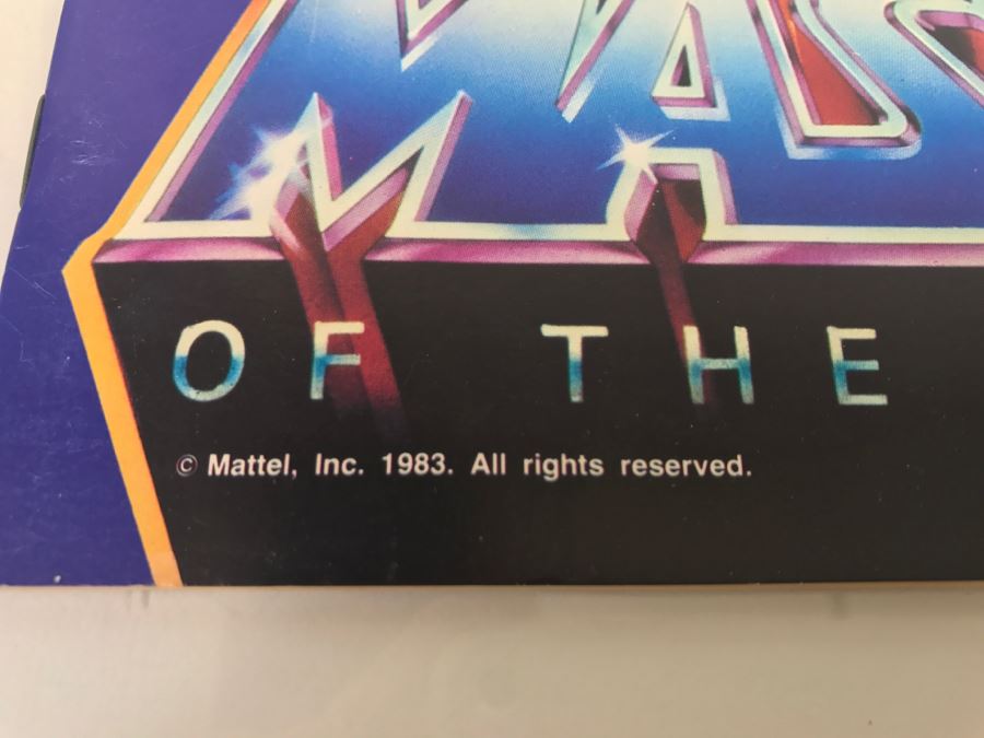 Masters Of The Universe Comic Book 1983 Mattel New Old Stock Figurine Panini [Photo 4]