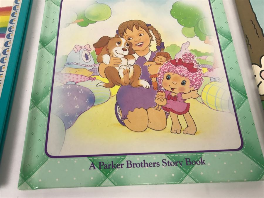 (3) Care Bears Book, Hugga Bunch First Edition Book, The Smurfs First Edition Coloring Book New Old Stock [Photo 4]