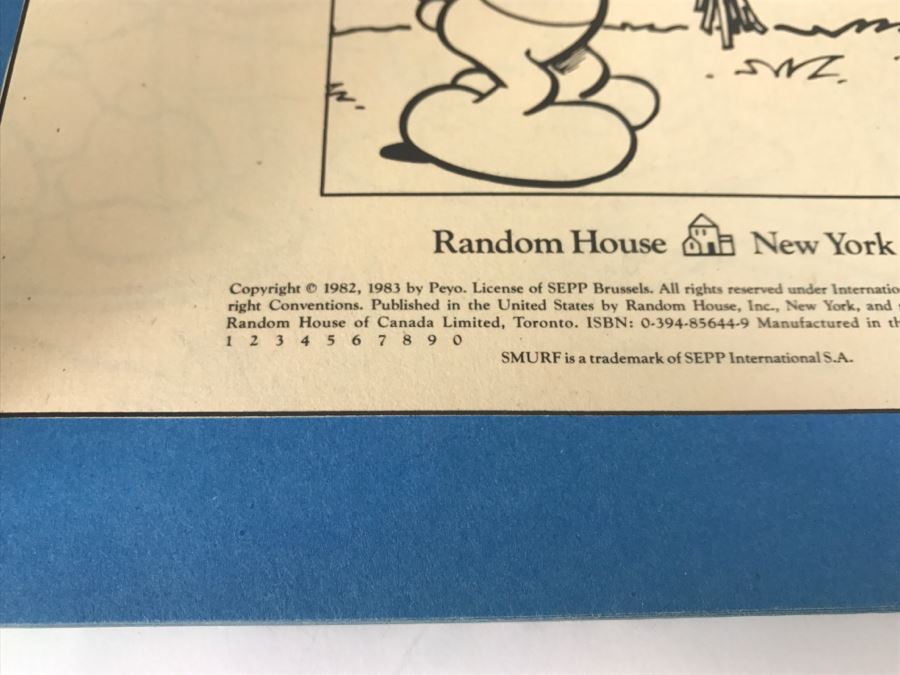 (3) Care Bears Book, Hugga Bunch First Edition Book, The Smurfs First Edition Coloring Book New Old Stock [Photo 19]