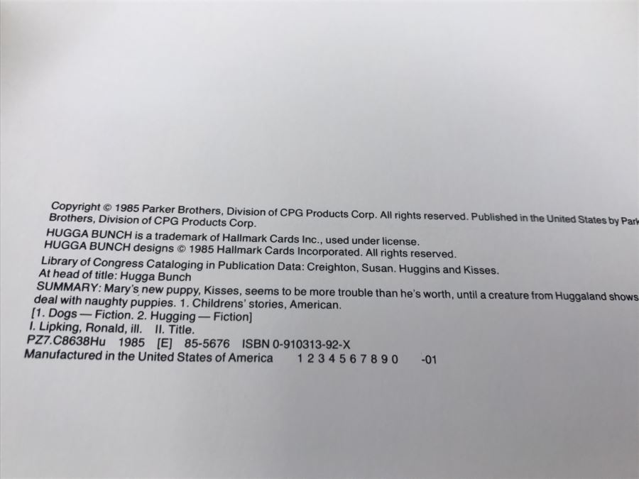 (3) Care Bears Book, Hugga Bunch First Edition Book, The Smurfs First Edition Coloring Book New Old Stock [Photo 16]