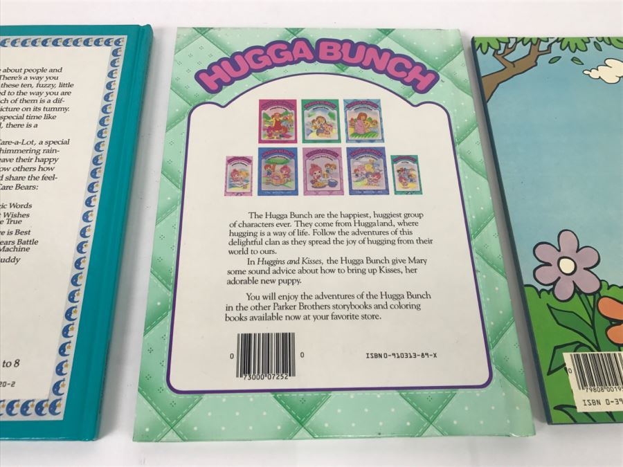 (3) Care Bears Book, Hugga Bunch First Edition Book, The Smurfs First Edition Coloring Book New Old Stock [Photo 11]