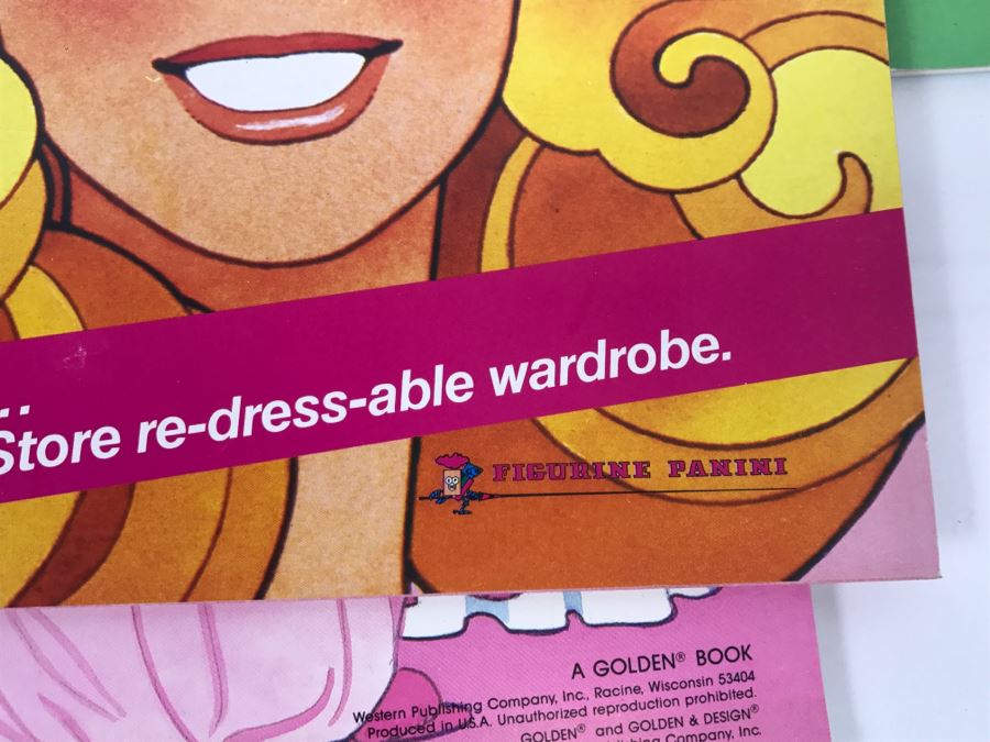 (8) Barbie Paper Dolls, Barbie Sticker Fun, Barbie Press-Out, Barbie Sticker Album New Old Stock [Photo 14]