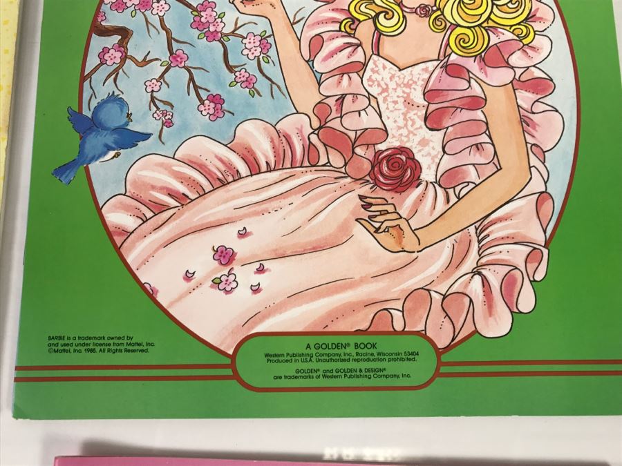 (8) Barbie Paper Dolls, Barbie Sticker Fun, Barbie Press-Out, Barbie Sticker Album New Old Stock [Photo 4]