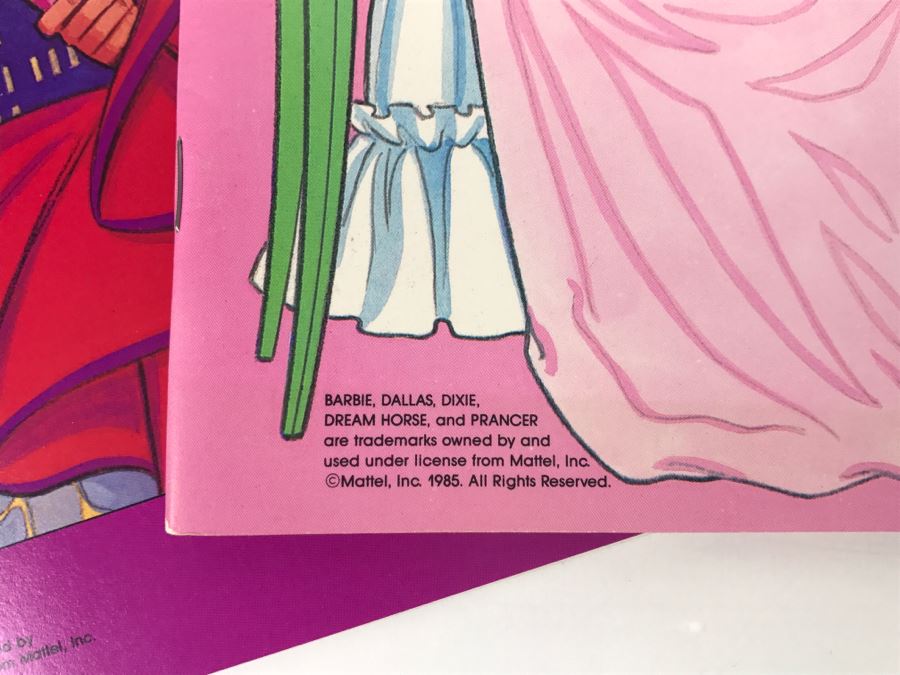 (8) Barbie Paper Dolls, Barbie Sticker Fun, Barbie Press-Out, Barbie Sticker Album New Old Stock [Photo 12]