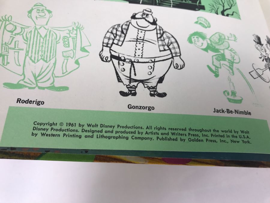 Vintage 1961 Walt Disney's Babes In Toyland Big Golden Book [Photo 8]