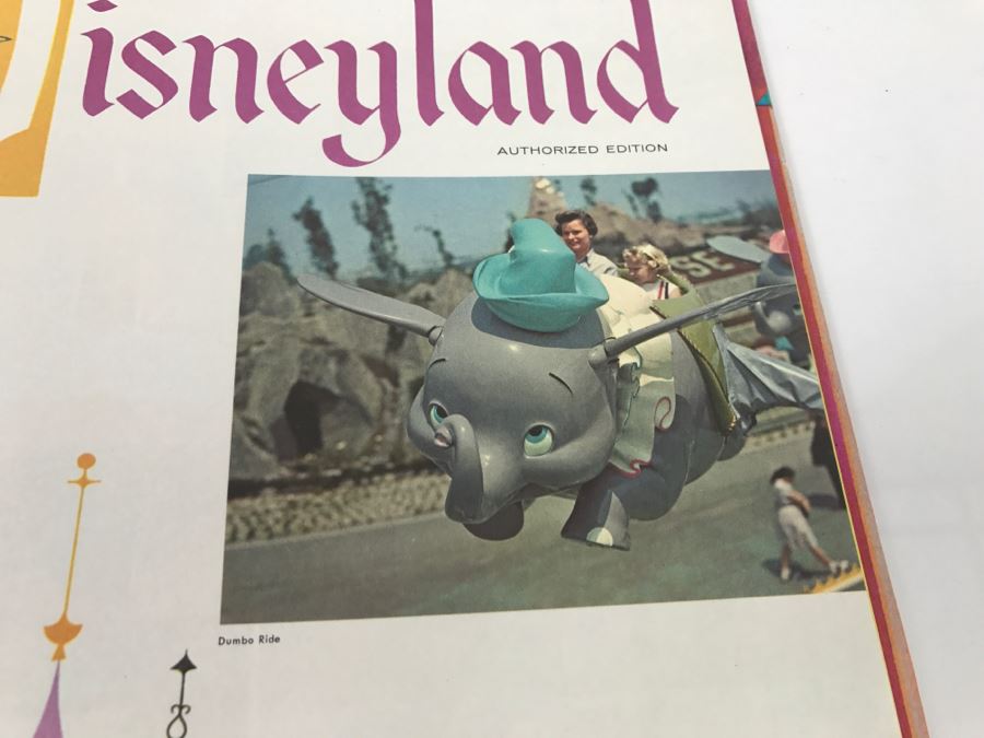 Vintage 1964 Disneyland Whitman Giant Tell-A-Tale Book Walt Disney Productions [Photo 11]