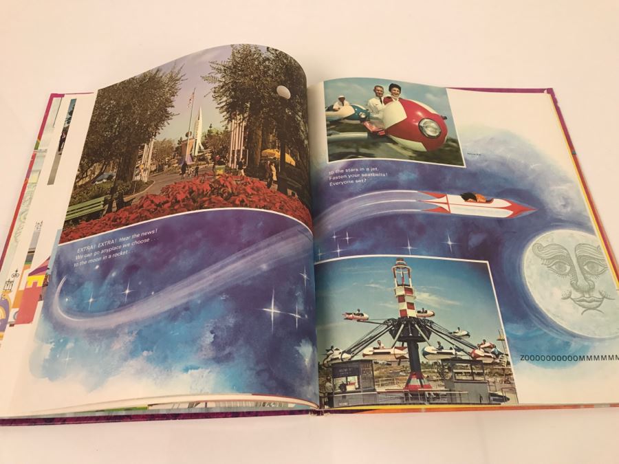 Vintage 1964 Disneyland Whitman Giant Tell-A-Tale Book Walt Disney Productions [Photo 15]