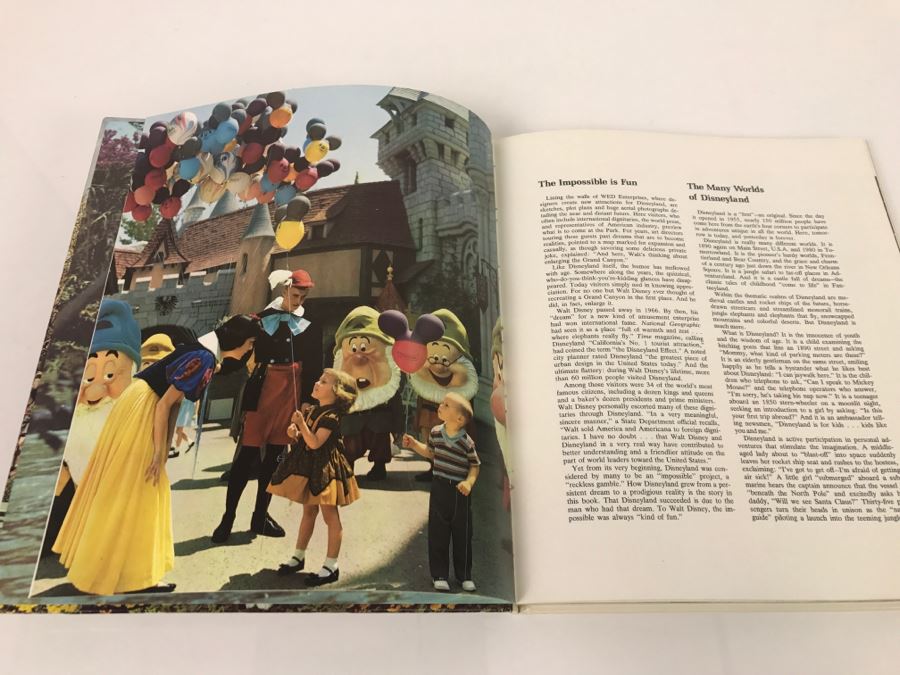 Vintage 1969 Walt Disney's Disneyland By Martin A. Sklar Book [Photo 11]